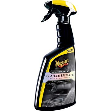 Meguiar's Ultimate Leather Detailer - Interieur reiniger - 470ml - Bekledingsreiniger - Detailer voor Leder