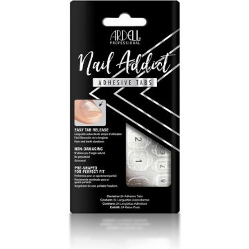 Adhesive Tape Set Ardell Nail Addict False nails (24 pcs)