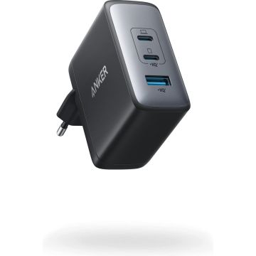 Anker 736 Nano II (100W) GaN Fast Charge USB-C en USB-A Adapter Zwart