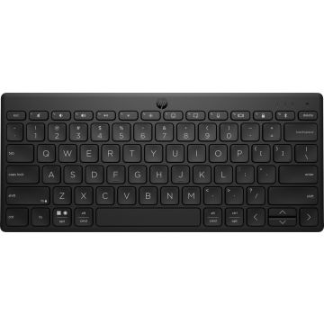 HP 350 Compact - Draadloos Toetsenbord - Bluetooth - Qwerty - Zwart