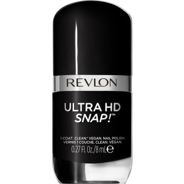 Revlon Ultra HD Snap! nagellak 8 ml Zwart Glans