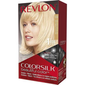 Dye No Ammonia Colorsilk Revlon Ultra light natural blonde