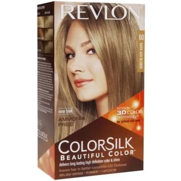 Haarkleur Zonder Ammoniak Colorsilk Revlon Donker asblond