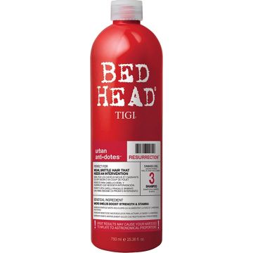 TIGI Bed Head Resurrection Shampoo-750 ml - Normale shampoo vrouwen - Voor Alle haartypes