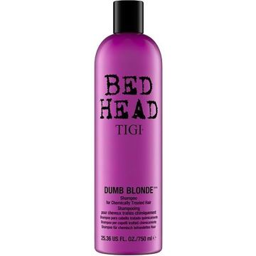 TIGI Bed Head Dumb Blonde Shampoo-750 ml - Normale shampoo vrouwen - Voor Alle haartypes