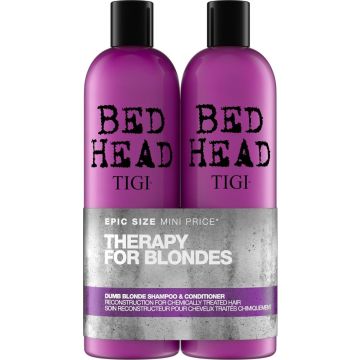 Tigi Dumb Blonde Shampoo &amp; Conditioner Duo - 1500ml