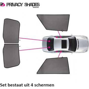 Privacy shades Volkswagen T-cross 2019-heden autozonwering