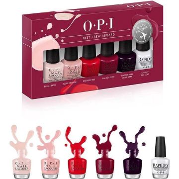 OPI Best Crew Aboard Nagellack Geschenkset 5 Farben