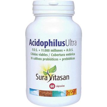 Sura Vitas Acidophilus Ultra 60 Capsulas