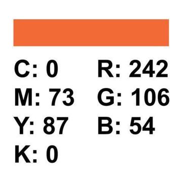 Falcon Eyes Achtergrondpapier 24 Mandarin 2,75 x 11 m