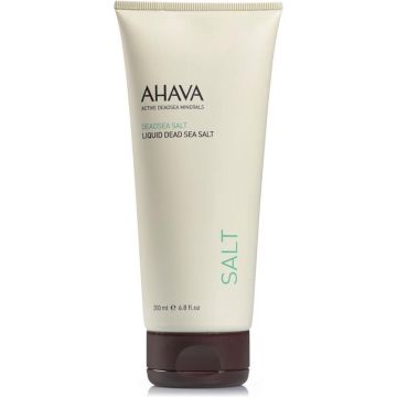 AHAVA Dode Zee zout (vloeistof) - Verbetert de hydratatie - Ondersteunt de huidverjonging - VEGAN - Alcohol- en parabenenvrij - 200ml