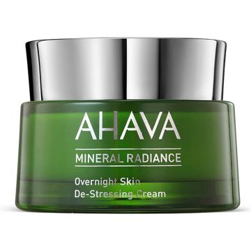 AHAVA ontstressende nachtcréme – Kalmeert de huid overnacht – Verhoogd de uistraling van de huid – Geeft de huid energie – VEGAN – Alcohol- en parabenenvrij – 50ml