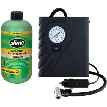 Slime Bandenreparatieset 12 Volt 473 Ml Zwart/groen