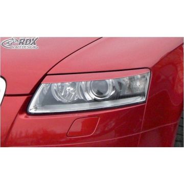 RDX Racedesign Koplampspoilers passend voor Audi A6 4F 2005-2011 (ABS)