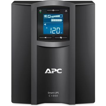 APC Smart-UPS SMC1000IC - Noodstroomvoeding 8x C13 uitgang / USB / SmartConnect / 1000VA