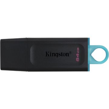 Kingston 64GB USB Stick - USB 3.2 Gen 1 - DataTraveler Exodia - Zwart