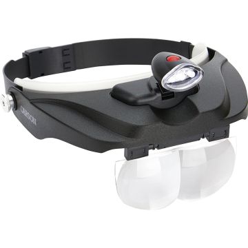 Carson Hoofdloep PRO Series MagniVisor Deluxe met LED en 4 lenzen