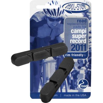 Kool-stop Remblokrubbers Campi Super Record 55 X 10 Mm Zwart