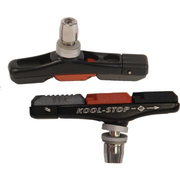 KoolStop remschoenen set Tectonic houder(zwart) RE503KS