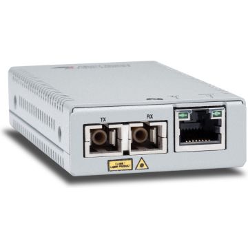 Allied Telesis AT-MMC2000/SC-60 netwerk media converter 1000 Mbit/s 850 nm Multimode Zilver