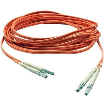 Matrox RGU Fiber-Optic Cable Dual LC-LC Glasvezel kabel 5 m Oranje