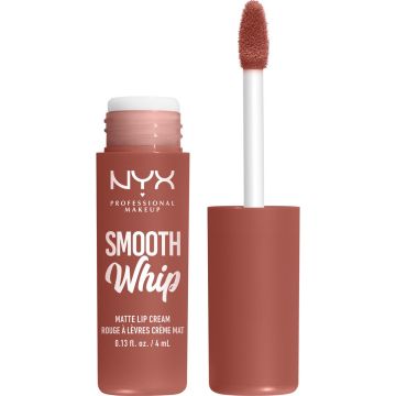 NYX Professional Makeup - Smooth Whip Matte Lip Cream Teddy Fluff - Vloeibare lippenstift - 4ML