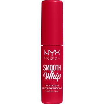 NYX Professional Makeup - Smooth Whip Matte Lip Cream Cherry Cream - Vloeibare lippenstift - 4ML