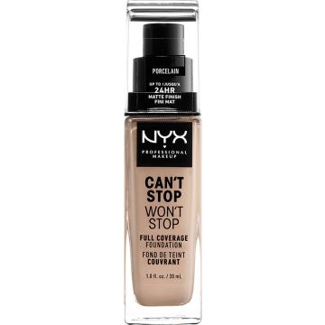 NYX Professional Makeup Can't Stop Won't Stop Full Coverage Foundation - Porcelain - Foundation - 30 ml