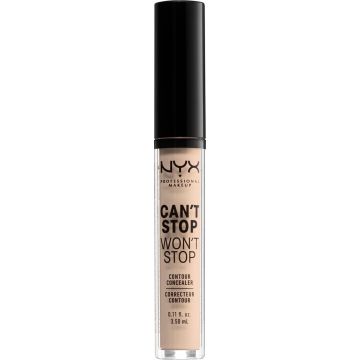 NYX Professional Makeup Can't Stop Won't Stop Contour Concealer - Alabaster - Concealer - 3,5 ml