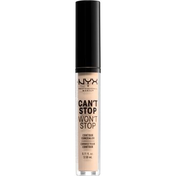 NYX Professional Makeup Can't Stop Won't Stop Contour Concealer - Light Ivory - Concealer - 3,5 ml