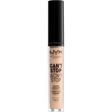 NYX Professional Makeup Can't Stop Won't Stop Contour Concealer - Vanilla - Concealer - 3,5 ml