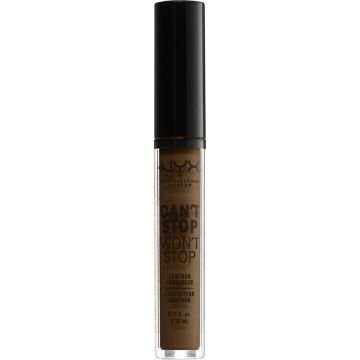 NYX Professional Makeup Can't Stop Won't Stop Contour Concealer - Walnut - Concealer - 3,5 ml