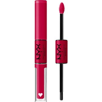 NYX Professional Makeup Shine Loud Pro Pigment Lip Shine - On A Mission - Lipgloss - 3.4 ml