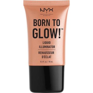 NYX Professional Makeup Born To Glow Liquid Illuminator - Gleam - Vloeibare Highlighter - 18 ml