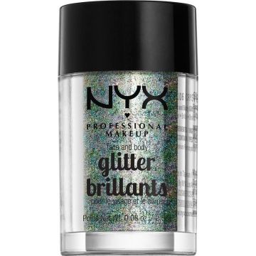 Nyx Professional Make Up Glitter Brillants Face And Body #crystal