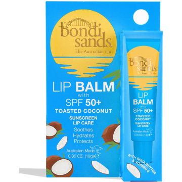 Bondi Sands Sunscreen Lip Balm SPF 50+ Toasted Coconut 10 g - hydrateert en verzacht droge lippen