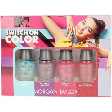 Make-up Set Morgan Taylor Switch On Color (4 pcs)