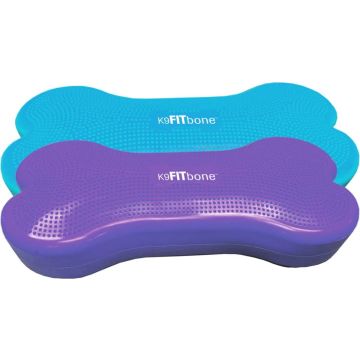 Fitpaws Dierenbalansplatform Giant K9Fitbone Pvc Zeeblauw