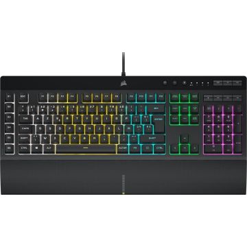 Corsair K55 RGB Pro - Gaming Toetsenbord - BE Azerty - Zwart