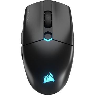 Corsair Katar Elite - Draadloze Gaming Muis - Optisch - 26.000 DPI - Zwart