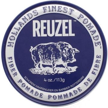 Reuzel - Hollands Finest Pomade Strong Fibrous Pomada On Water Base Navy 113G