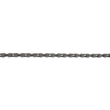 M-Wave ketting single speed 1/2x1/8, grijs/bruin. 15m op rol, incl 10 verbindingsschakels