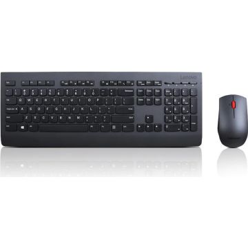 Lenovo 4X30H56829 toetsenbord Inclusief muis RF Draadloos QWERTY Amerikaans Engels Zwart