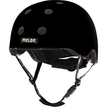 Melon "Closed eyes" Helm - 58-63 cm - Zwart