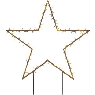 vidaXL-Kerstverlichting-met-ster-115-LED's-85-cm