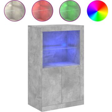 vidaXL-Bijzetkast-met-LED-verlichting-bewerkt-hout-betongrijs