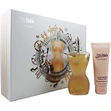 Jean Paul Gaultier Classique Geschenkset 100ml EDT + 75ml Body Lotion