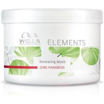 Wella Elements Renewing Haarmasker 500ml - Haarmasker droog haar