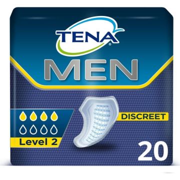 Tena Men Level 2 Incontinentie verband - 20 stuks