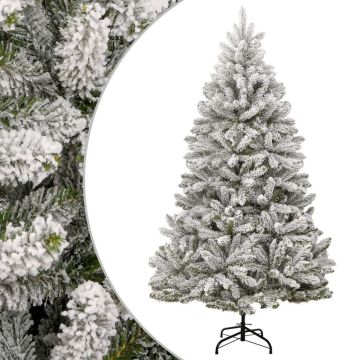 vidaXL-Kunstkerstboom-met-scharnieren-en-sneeuw-300-cm